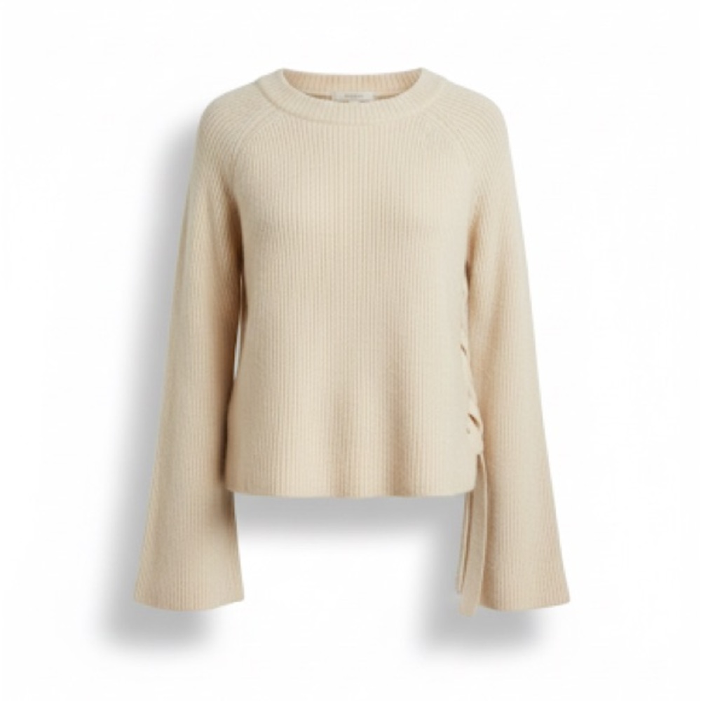 Saks Fifth Avenue Cashmere Ribbed Sweater Size XL